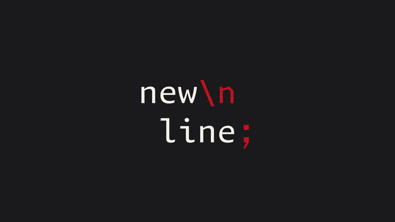 Nner Line newline \n